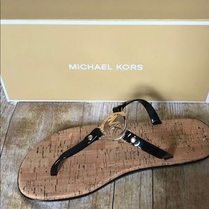 BRAND NEW! MICHAEL KORS CHARM JELLY SANDALS!